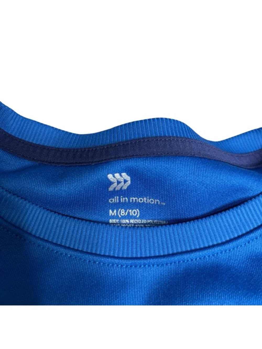 All in Motion Blue Sweatshirt Girls Size 7-8 Medium